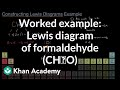 Formaldehyde Structure and Bonding Concepts