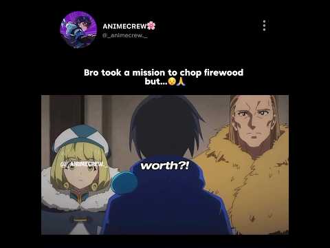 bro got chopped #shorts #anime #animemoments