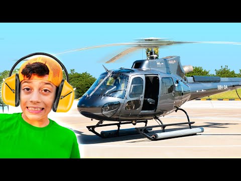 Helicopter Flight in Real Life with Jason and Alex