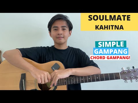 CHORD SIMPLE GAMPANG (Soulmate - Kahitna) (Tutorial Gitar) VIRAL!