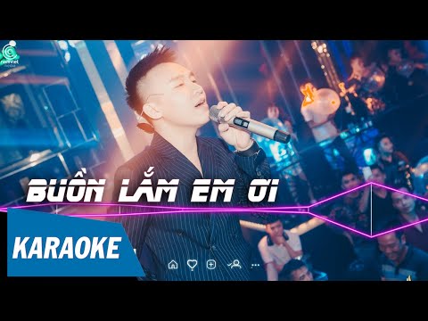 [KARAOKE] Buồn Lắm Em Ơi  – Trịnh Đình Quang | AM REMIX