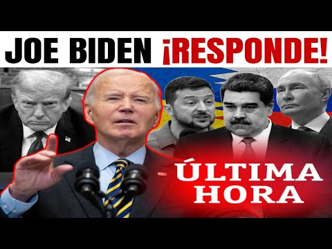 ÚLTIMA HORA de EEUU, Joe Biden ¡RESPONDE! sobre la SENTENCIA de Trump, Venezuela, Rusia y Ucrania