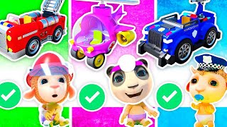 Little Baby Rescue Team Mission | Funny Kids Songs & Cartoon for Children
