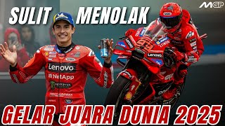 MARC MARQUEZ🔥PENYELAMAT "WAJAH" DUCATI GP25⁉️DALL'IGNA TAK TIDUR TENANG DI MASA LIBURAN MOTOGP🤯