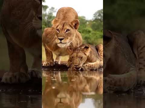 Leopard vs lion