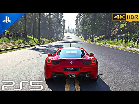 (PS5) Gran Turismo 7 IS BEAUTIFUL - Ferrari 458 Italia Gameplay | Realistic Graphics [4K HDR 60FPS]