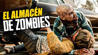 Se queda atrapado en un almacen lleno de Zombies y provisiones en el Apocalipsis