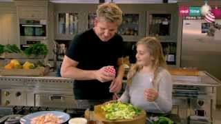 A Tavola con Ramsay # 189: Insalata di gamberetti e cetrioli in salsa piccante allo yogurt