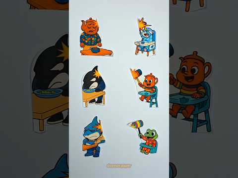 Italian Brainrot Father and Bad Baby Matching Puzzle #viralshorts #brainrot #trendingvideo