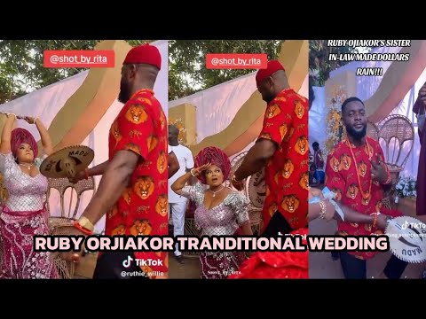 Ruby Orjiakor Went M@d At Her Traditional Wedding