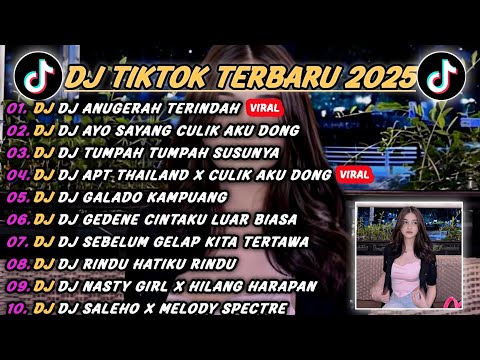 DJ SLOW BASS TERBARU 2025 - DJ ANUGERAH TERINDAH🎵DJ AYO SAYANG CULIK AKU DONG || VIRAL TIKTOK 2025