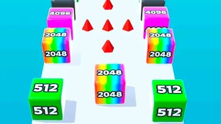 Jelly Run 💎 2048 game play no 1 / Infinity Run Game / gaming video #jellyrun2048 #jellyrun #gaming