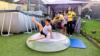 Giant Water Balloon Explosion 😱🤪