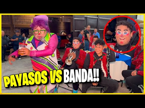 😱SHOW se SALE de CONTROL‼️BORRACHOS SE MOLESTAN😧LOS PAYASOS MAS VIRALES LLEGARON HASTA CON BANDA‼️😱🤯