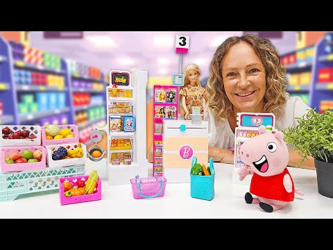 Spielzeug Video für Kinder mit Peppa Wutz. Nicole und Peppa kochen Schorschs Lieblingsgericht