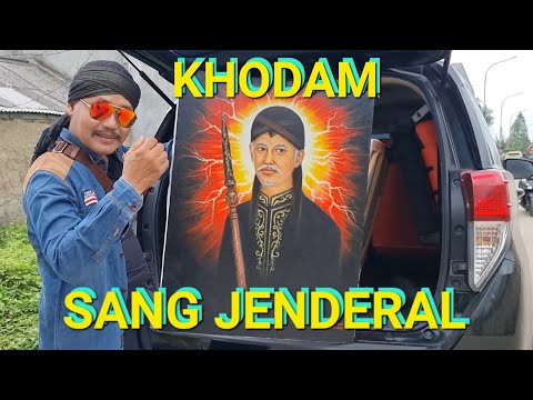 LUKISAN KHODAM SANG JENDERAL BERGETAR HENTIKAN LAJU MOBIL ?!