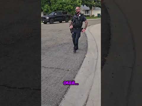 Офицер Был Унижен Своей Дочерью 😂 #shorts #police #USA #тикток #пранк #юмор #комедия #челендж #семья