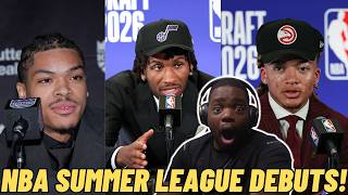DARRYN PETERSON KINGSTON FLEMINGS & DARIUS ACUFF SUMMER LEAGUE DEBUT! | NBA Watchparties