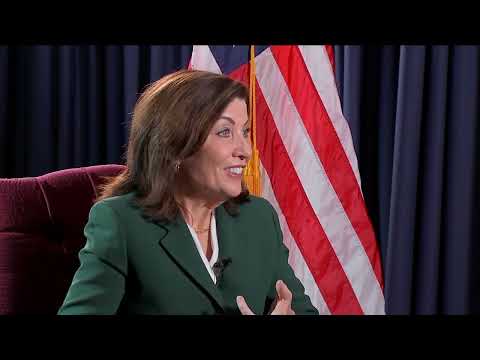 Up Close: New York Gov. Hochul talks CEO murder, drones, congestion pricing and more