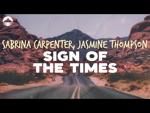 Sabrina Carpenter & Jasmine Thompson - Sign Of The Times (Cover) | Lyrics