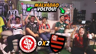 React Internacional 0x2 Flamengo | Melhores momentos | Gols | Libertadores