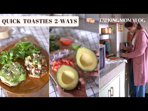 Quick & Easy Breakfast Idea | Healthy Open Sandwich Recipes | Breakfast Toasties 2 ways