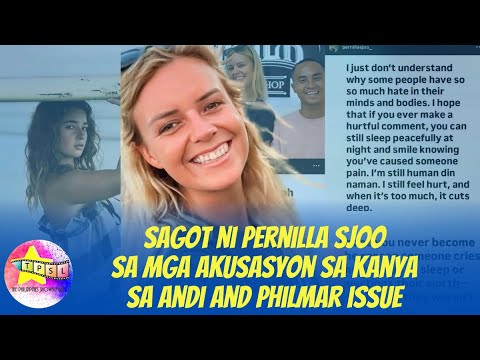 Sagot ni Pernilla Sjoo sa mga akusasyon sa kanya sa Andi and Philmar issue