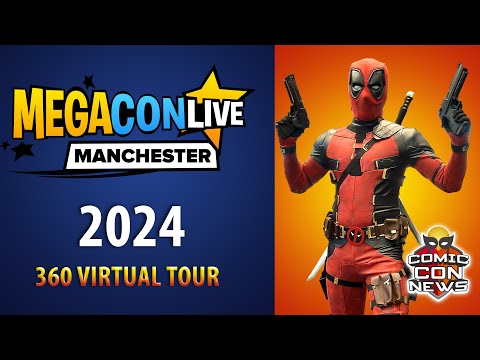 Megacon Live Manchester 2024 Virtual tour