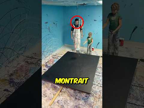 Il A Appris À Sa Fille À Faire De L'Art Avec Un Seau De Peinture 🎨