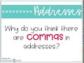Mastering Commas in Addresses