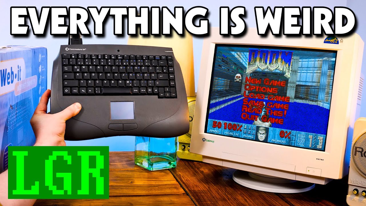 The Bizarre 1999 Commodore 64 Web. it Internet Computer