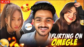Talking with cute girl 😍 on monkey chat 🙈 #live #omegle #ometv #monkey