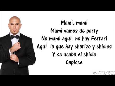 Pitbull - Cantare ft. Lenier [Letra/Lyrics]