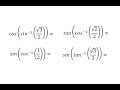 Trigonometric Functions and Angles