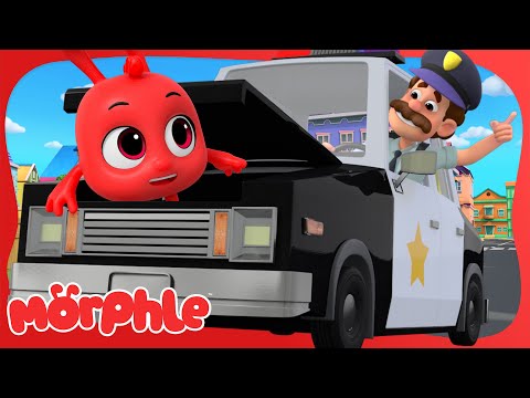 Cop Car Caper | Morphle's Family | My Magic Pet Morphle | Kids Cartoons