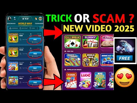 Winzo app se paise kaise kamaye 2025| winzo world war trick| winzo app se diamond kaise le| winzo