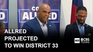 YouTube video thumbnail: Allred Says Numbers Look Favorable in Runoff for Texas’ 33rd Congressional Seat