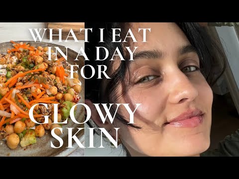 What I Eat in a Day for Clear Glowy Skin (Plant Based Edition)
