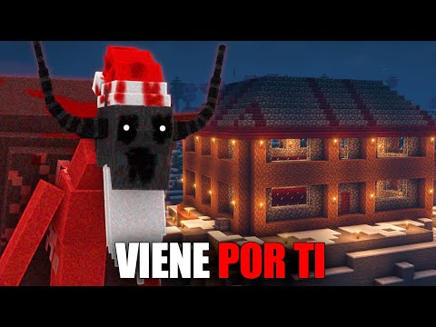 SOBREVIVO AL FENOMENO MAS ATERRADOR DE MINECRAFT HARDCORE ... KRAMPUS