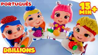 Comidinha Saudável com Bebê DB + Compilação D Billions Musicas Infantis