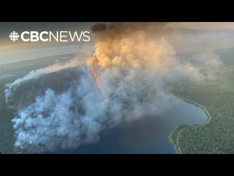 YouTube video thumbnail: Evacuation Orders Issued for Nearly 400 Properties on Vancouver Island due to Wildfire