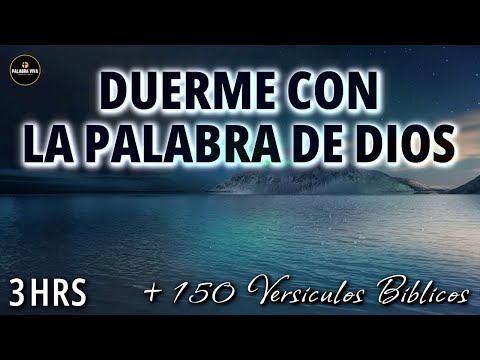 Poderosos versículos Bíblicos para Dormir | Biblia Hablada | 3 hrs