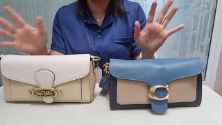 Review Coach Tabby Shoulder Bag 26,Coach Jade Shoulder Bag in Cream Multi, Compare- What fits inside
