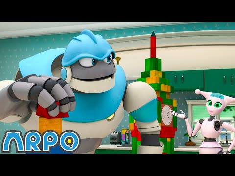 Cita de juegos con mucha competencia | El Robot ARPO🤖 Caricaturas y dibujos animados para niños