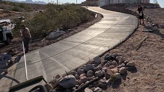 Concrete on a Steep Hill? Watch This Master Crew Handle It Fast | Part 2
