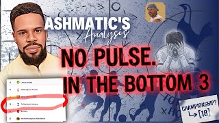 Ashmatic Analysis - SUFFOCATING. In The Bottom 3 & De Zerbi’s Nightmare Debut.
