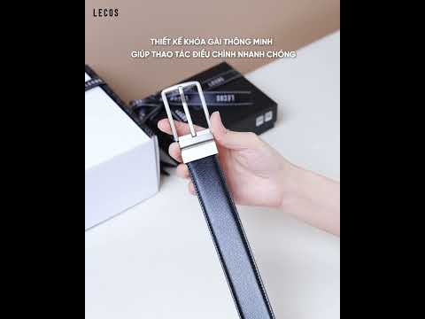 Dây lưng nam cao cấp da thật LECOS - LD10