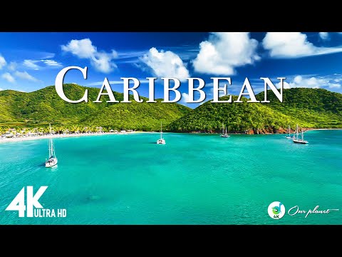Caribbean 4k UHD - Relaxing Music Along With Beautiful Nature Videos ( 4k Video UltraHD )