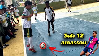 Palácio das Artes vs Reis da Quadra  - amistoso de futsal (sub 12)