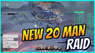 *NEW* 20 MAN Raid in Blue Protocol Star Resonance (Raid Gameplay Showcase)